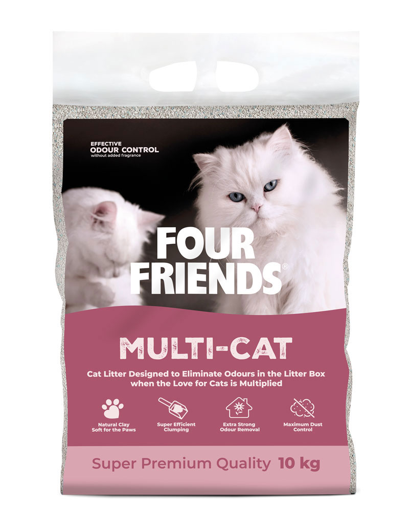 Four Friends kattesand 10kg Multi cat