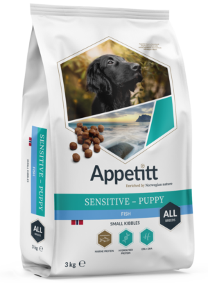 Appetitt Sensitive Puppy Fish Small Kibbles