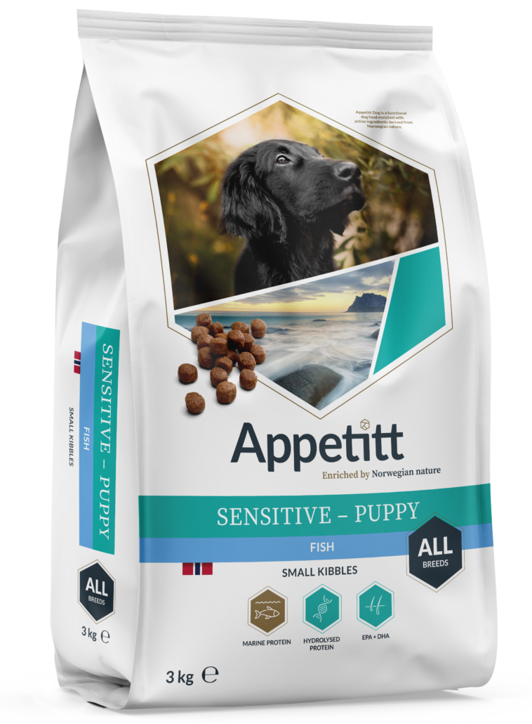 Appetitt Sensitive Puppy Fish Small Kibbles