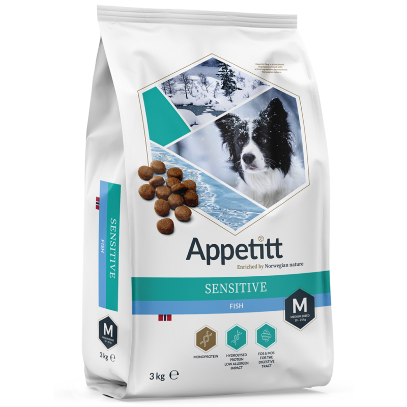 Appetitt Sensitive Fish Medium Breed