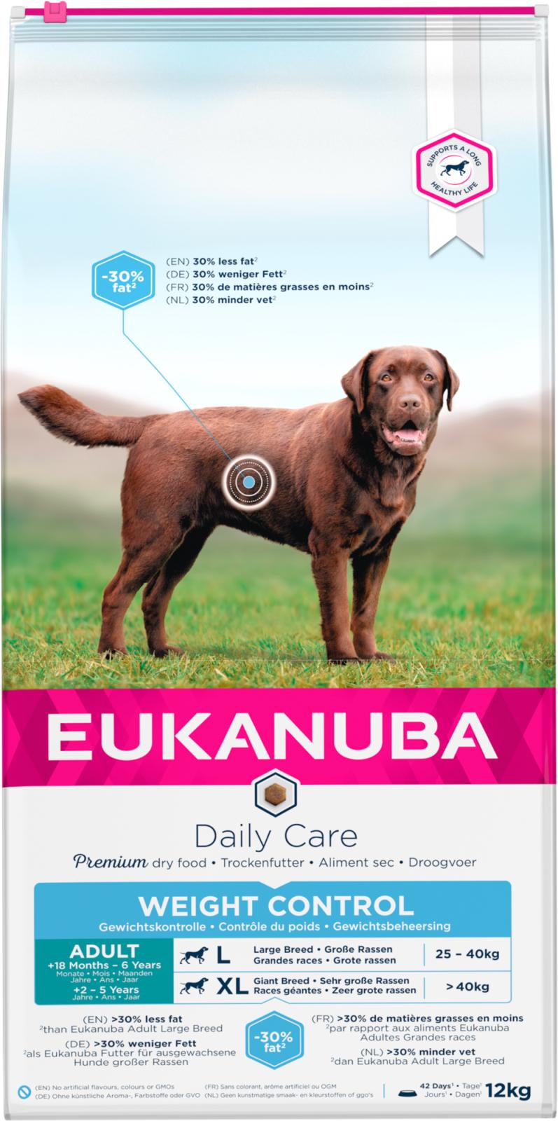Eukanuba Daily Care Weight Control Large Breed 15kg