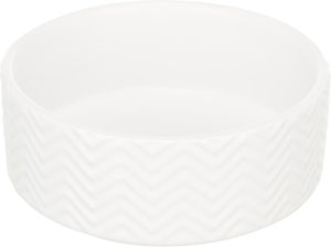 Keramikkskål Relieff Hvit