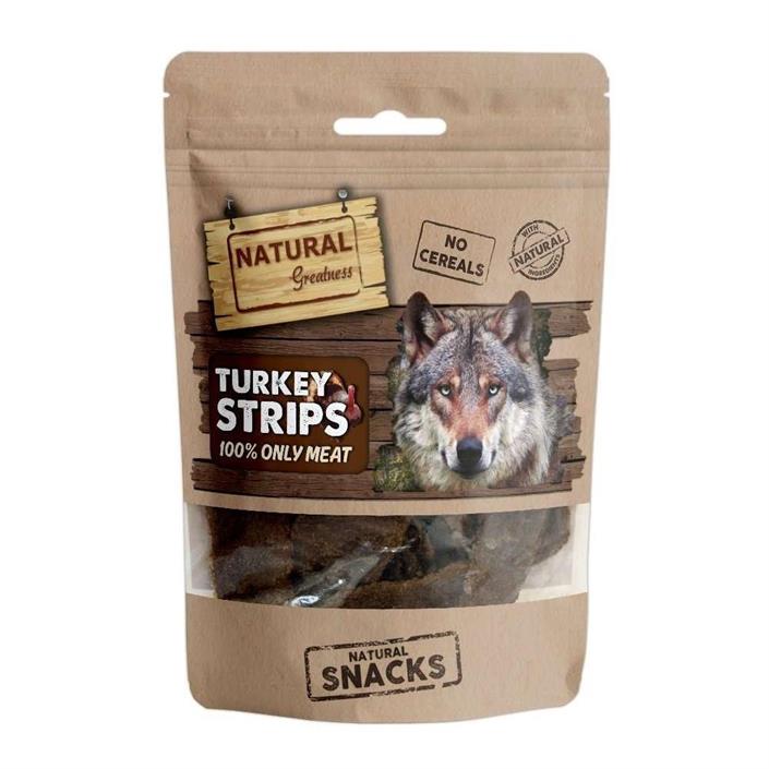 Natural Greatness Turkey Strips 70g