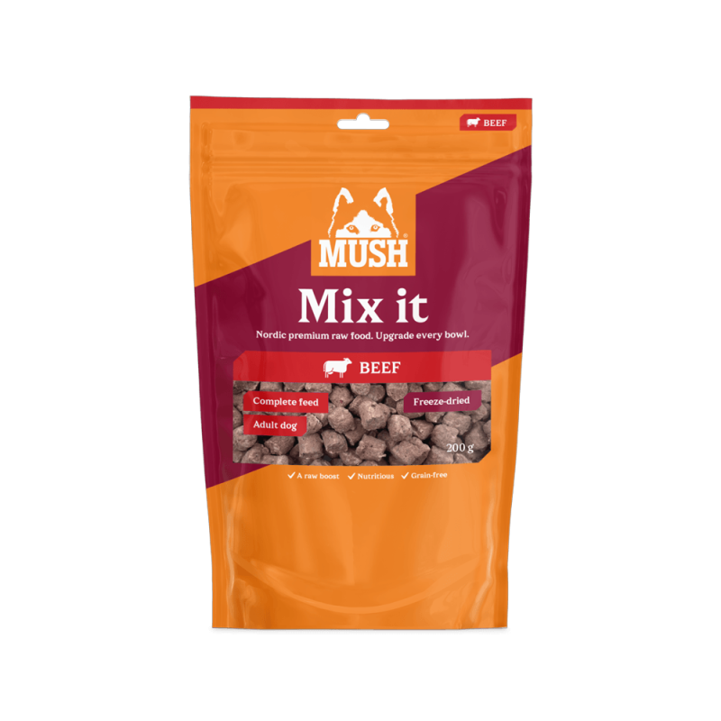 Mush Mix it - Freeze Dried Beef 200g