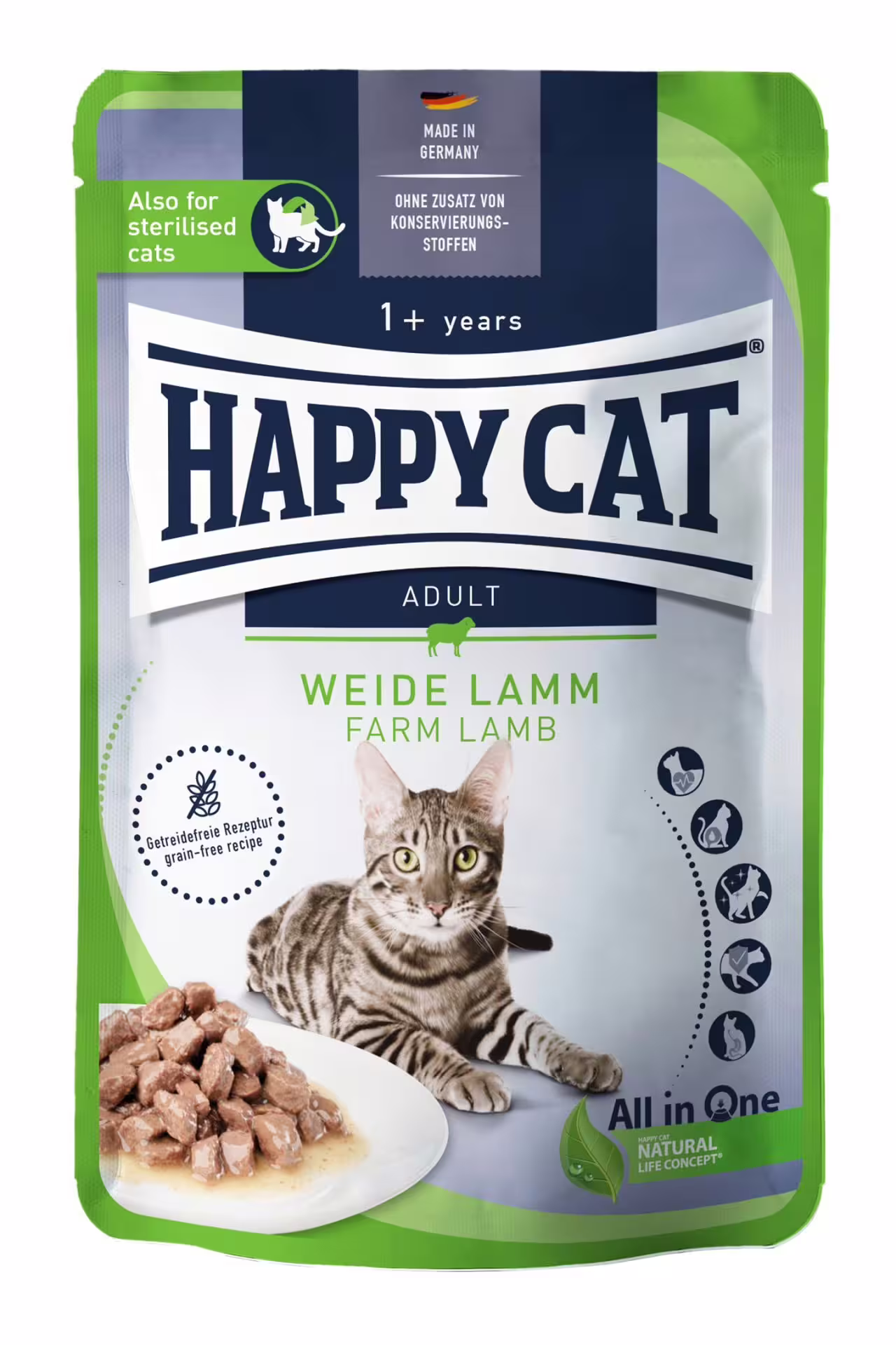Happy Cat Pouches Culinary Lamb 85g
