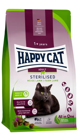 Happy Cat Sterilised Adult Lamb