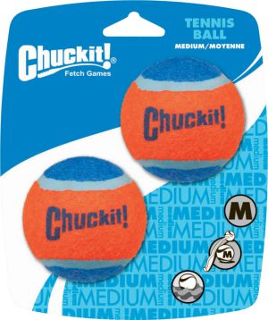 Chuckit! Tennis Ball 2pk Medium
