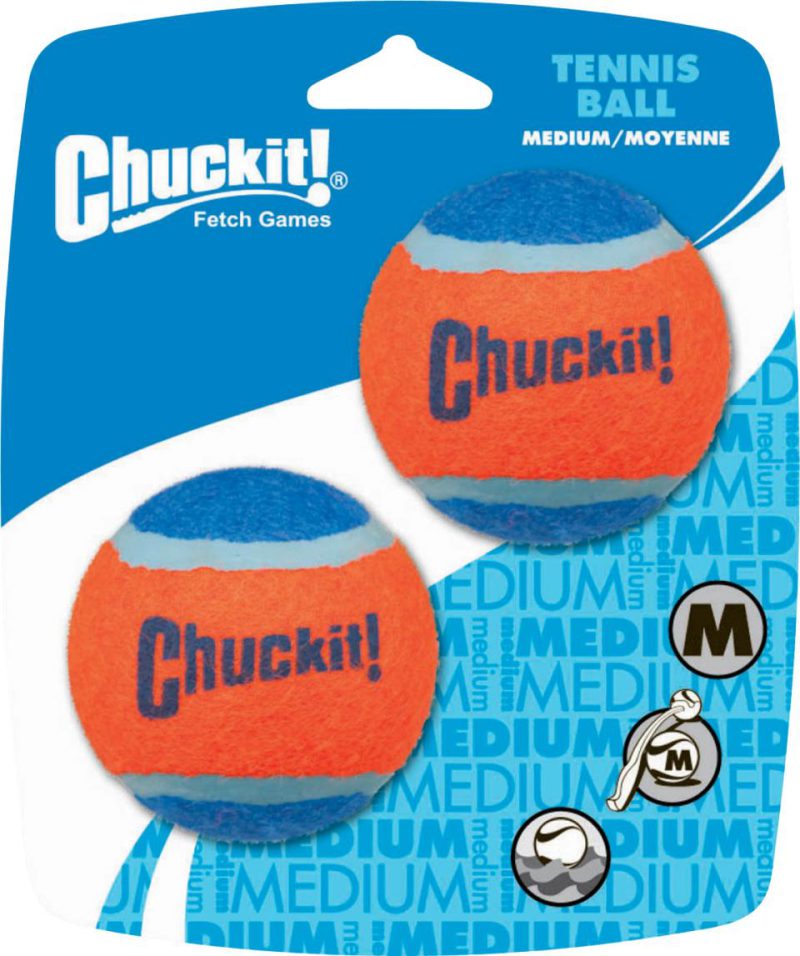 Chuckit! Tennis Ball 2pk Medium