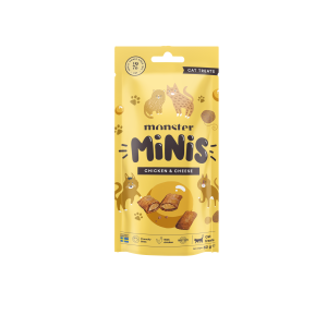 Monster Cat Minis Chicken & Cheese 60 g