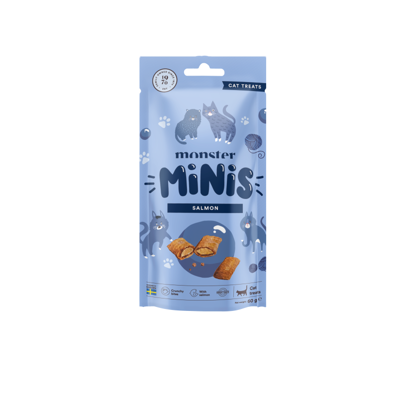 Monster Cat Minis Salmon 60 g