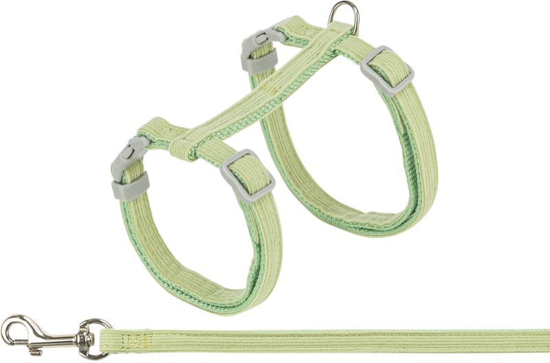 Trixie Kattesele med Leiebånd 28–45cm