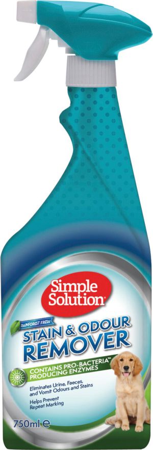 Simple Solution Flekk- og Luktfjerner Rain Forest 750ml