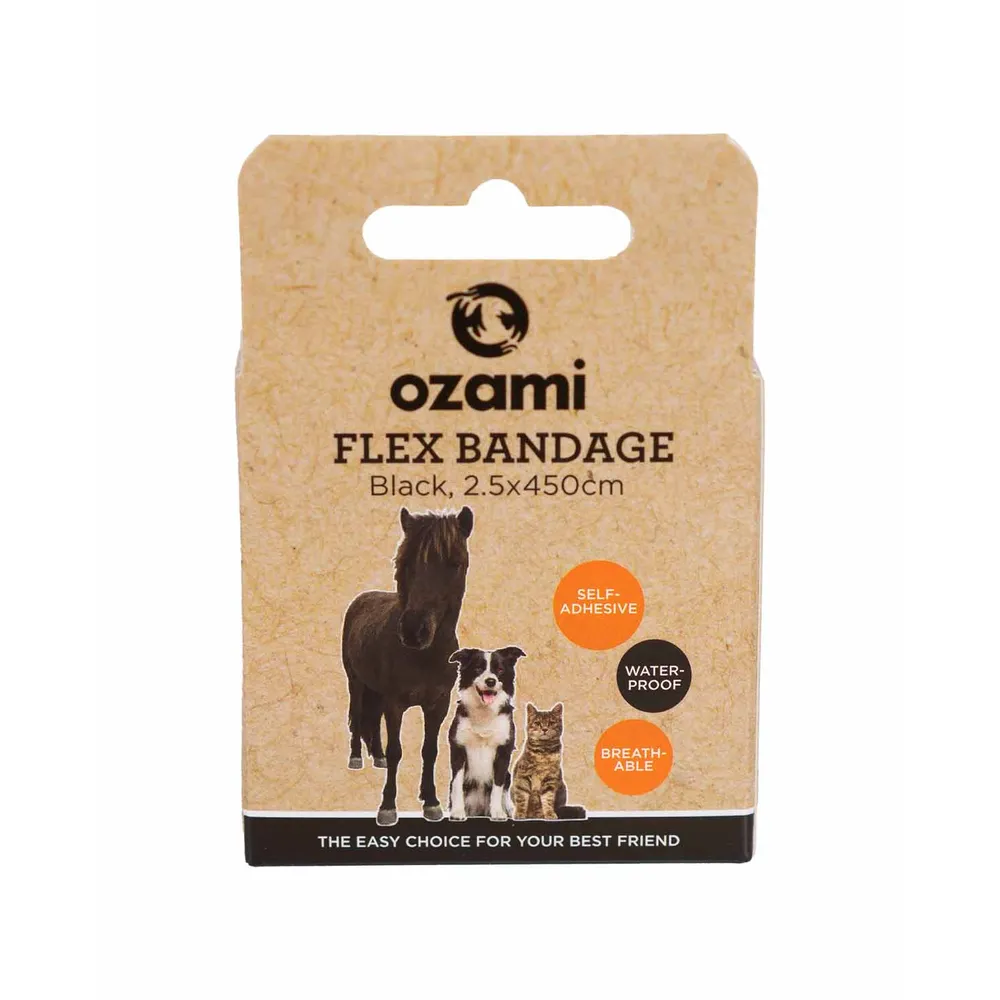 Ozami Flex-Bandage–Selvklebende Bandasje til Dyr