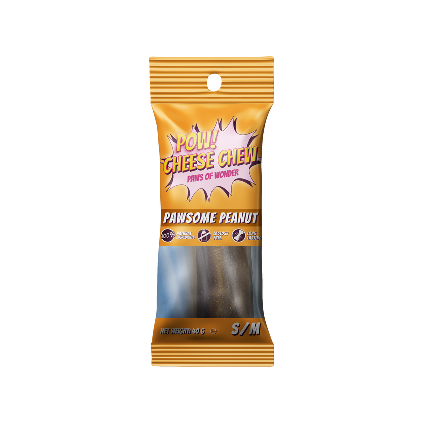 POW Cheese Chew Peanut Butter S/M