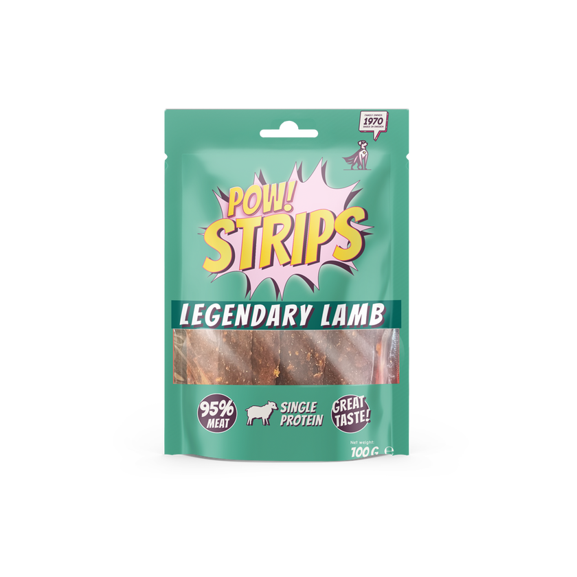 POW Legendary Lamb Hundegodbiter 100g