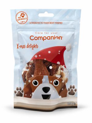 Companion Julesnackmix til hund